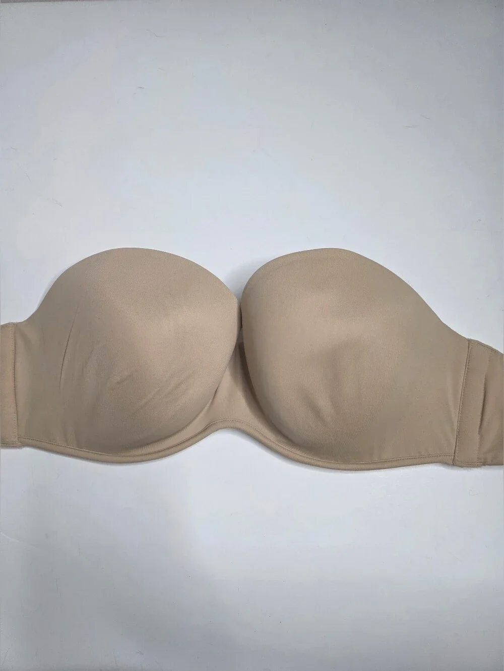 Cacique Boost Tan Strapless Bra 34DDD